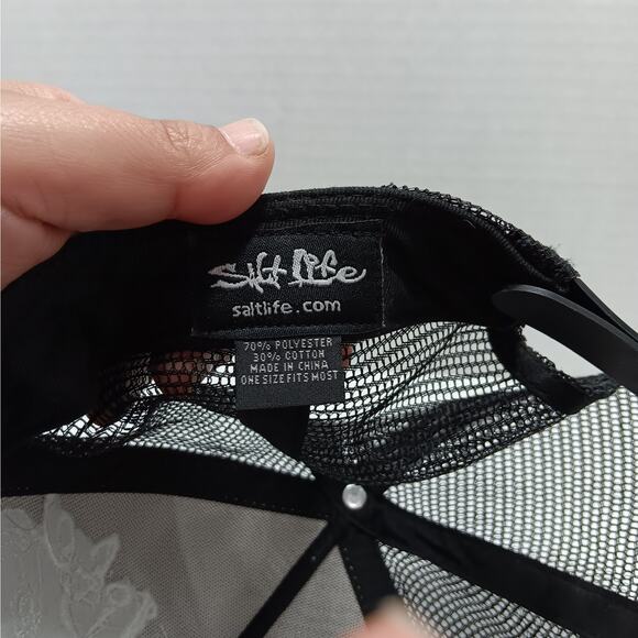 Salt Life Trucker Hat Cap Mesh‎ Back Snapback Adjustable - Picture 8 of 9